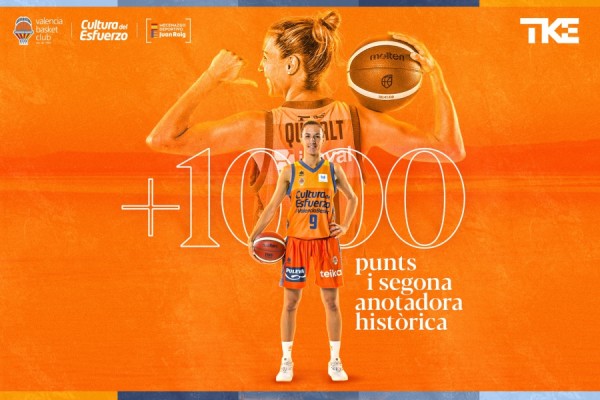 Queralt Casas supera los 1000 puntos y entra en el Top 2 histórico
