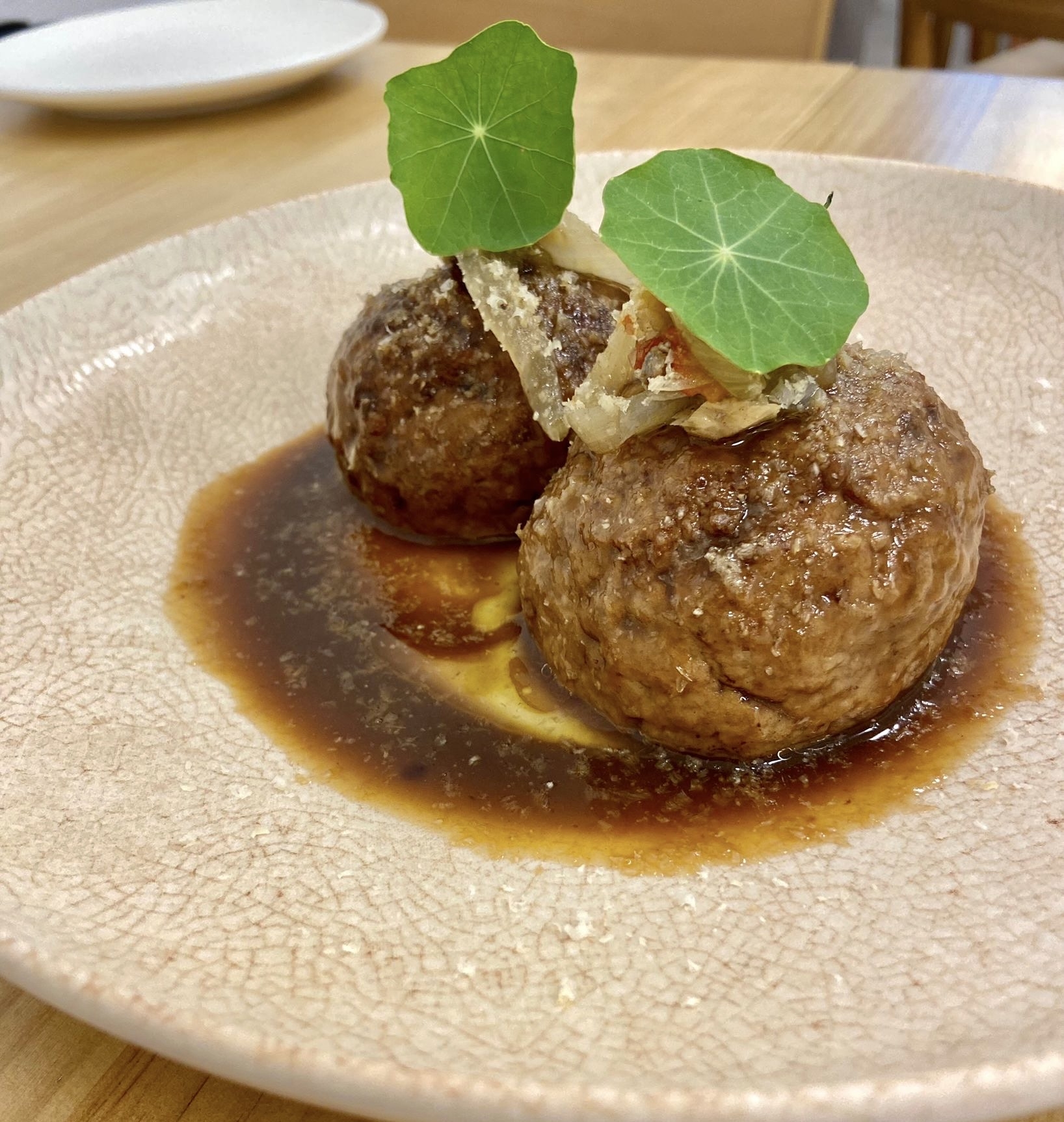 Albóndigas de ciervo en Croco 
