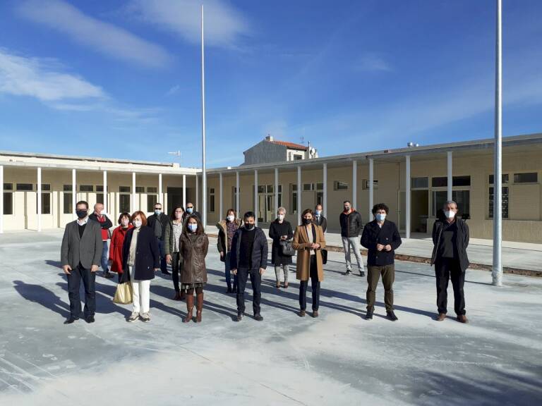 Visita institucional al colegio Araboga de Canet lo Roig. - 