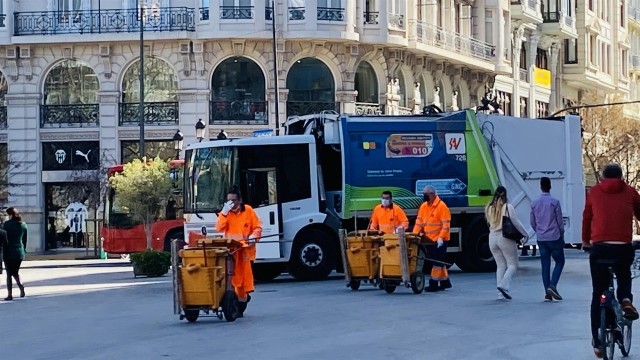 València destina 1,7 millones al dispositivo especial de limpieza, 