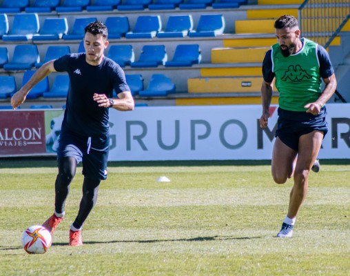 El Alcoyano recupera a su dupla atacante Mourad-Jona ante el Baleares
