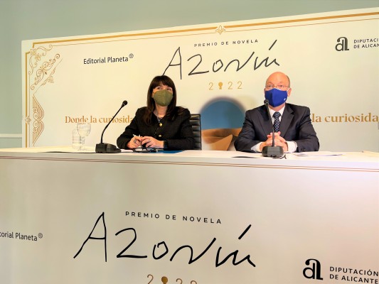 Estos son los diez finalistas del premio Azorín de novela 2022