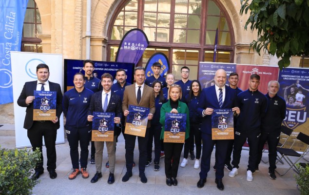 La UCAM organiza en siete sedes de la Región 20 de los 29 Nacionales Universitarios de este año