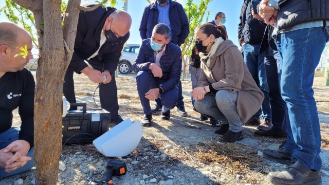 La Región, pionera en la reducción del consumo de agua por la utilización de sensores en los árboles