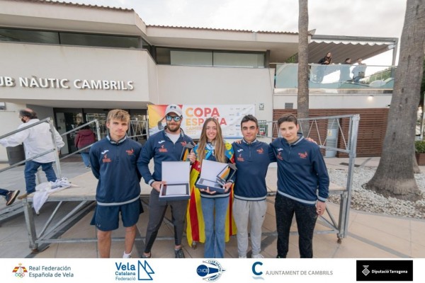 Irene de Tomás, campeona de la Copa de España ILCA 4
