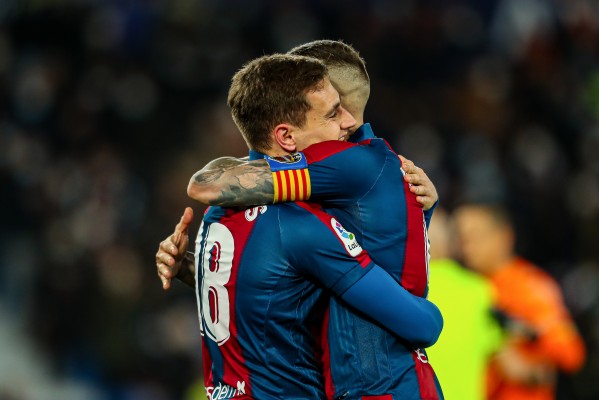 El Levante reduce cinco puntos la distancia con la permanencia en una semana