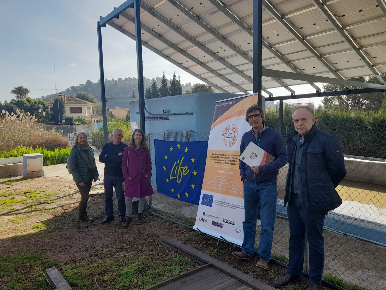 El ITC presenta ante la Dirección General de Cambio Climático su proyecto Life Hypobrick