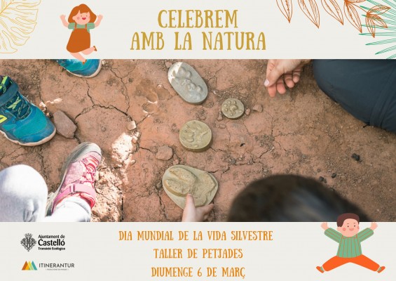 Castelló organiza un taller de huellas por el Día Mundial de la Vida Silvestre