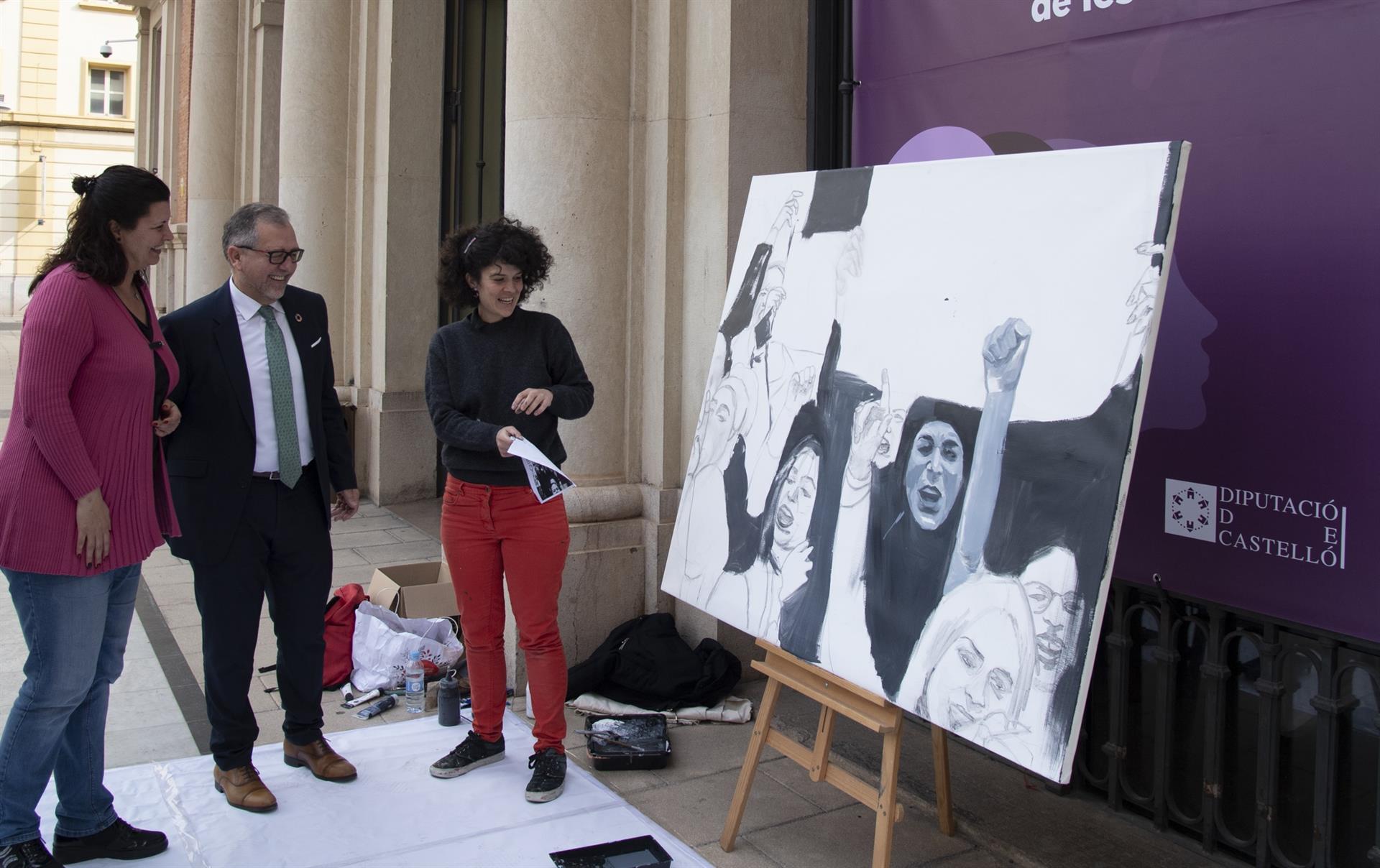 La Diputación se suma al 8M con exposiciones de fotografía, pintura y humor gráfico