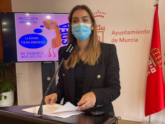 Murcia recuerda que 'Llamar tiene premio' si se evita tirar los enseres viejos a la calle