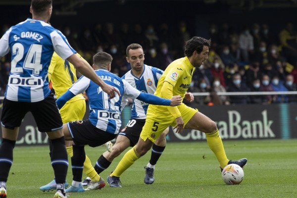 El Villarreal marca cinco goles por tercera vez este curso