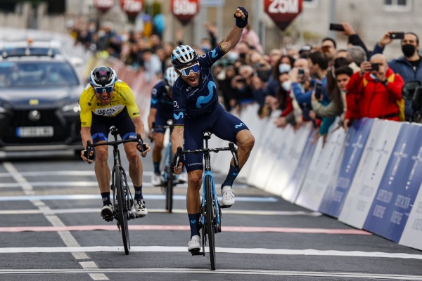 Valverde conquista la etapa reina de O Gran Camiño y luchará por la carrera
