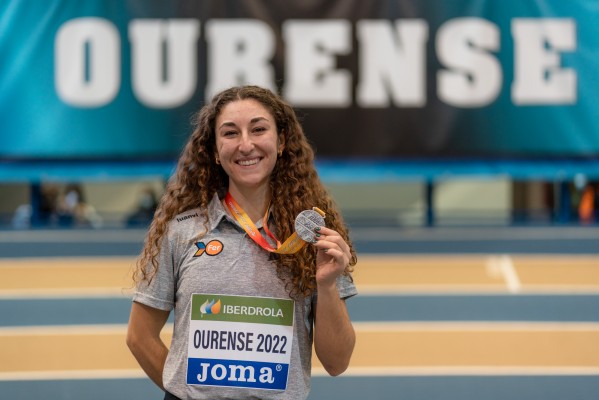 La castellonense Claudia Conte logra una medalla de plata que no le colma 