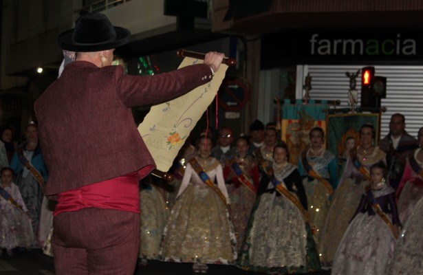 El Pregó y la Crida marcan el inicio de las Fallas de Burriana 2022
