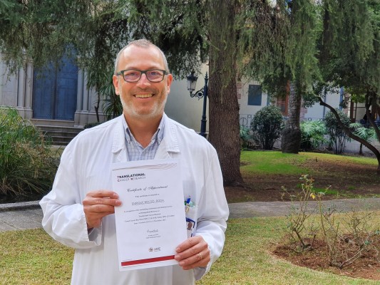 Una prestigiosa revista sobre oncología nombra 'revisor del mes' al jefe de Cirugía del Provincial