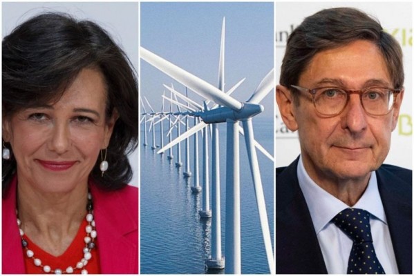 Botin y Goirigolzarri sitúan al Santander y Caixabank en lo más alto de los ranking de ‘crédito verde' en Europa y el mundo
