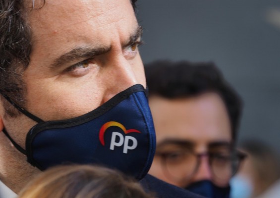 García Egea se reúne con Betoret y otros diputados del PP tras dejar la Secretaría General