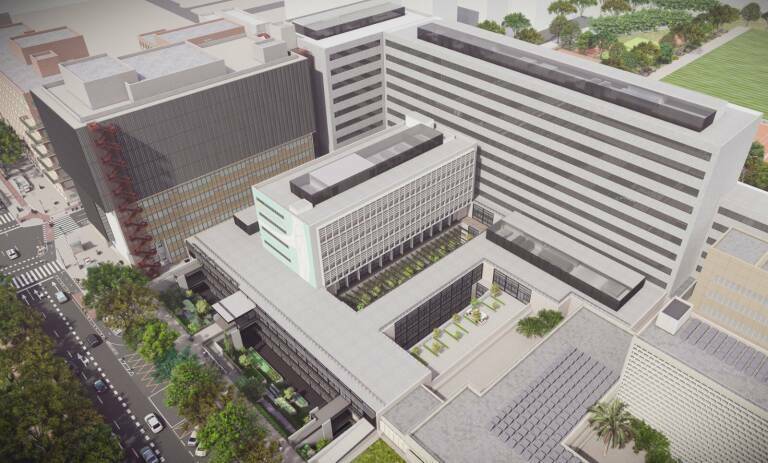 Becsa y Edifesa construirán el nuevo edificio de hospitalización del Clínico por 52 millones