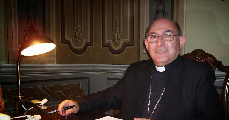 El obispo de la Diócesis de Segorbe-Castellón, Casimiro López. - 