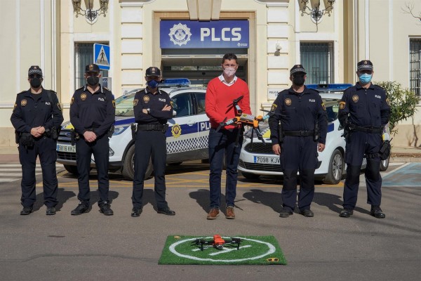 La Policía Local de Castelló adquiere tres drones para control de vertidos y prevención de incendios