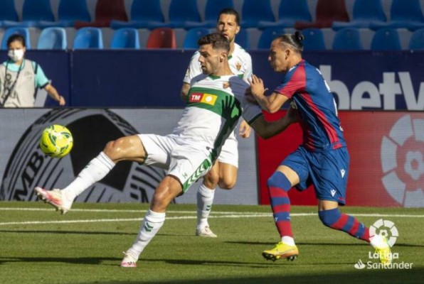 El Levante y el Elche empataron en las dos últimas visitas de los ilicitanos
