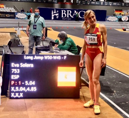 Eva Gadea se proclama campeona de Europa master con un récord de España