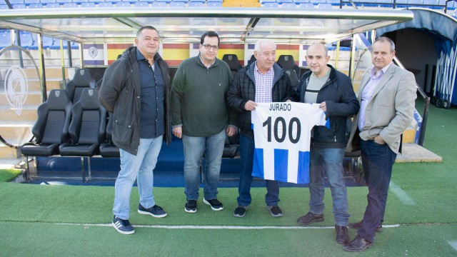 Carlos Jurado, nuevo embajador del Centenario del Hércules