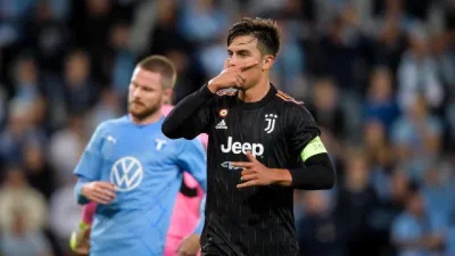 Paulo Dybala es baja segura para el partido ante el Villarreal
