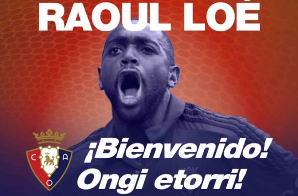  Osasuna hace oficial el fichaje del centrocampista camerunés Raoul Loé