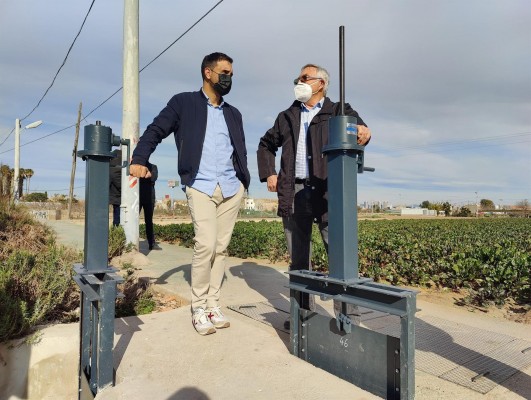 El Consell Agrari mejora las instalaciones de riego de la huerta productiva del sur de València