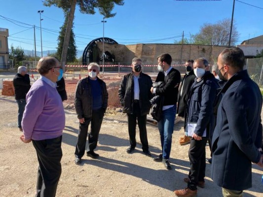 Un hallazgo arqueológico obliga a modificar el contrato del proyecto del entorno de la Rueda de La Ñora