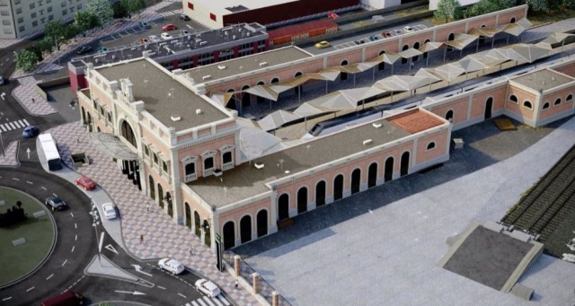 Las obras de remodelación de la estación de tren de Cartagena comenzarán la semana que viene y durarán 20 meses 