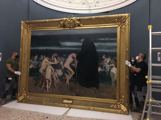 Milán ultima el montaje de la primera gran retrospectiva en Italia de Joaquín Sorolla
