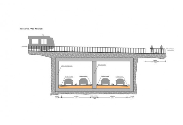 La Generalitat prevé las obras para suprimir el paso a nivel del Tram en Benidorm tras el verano