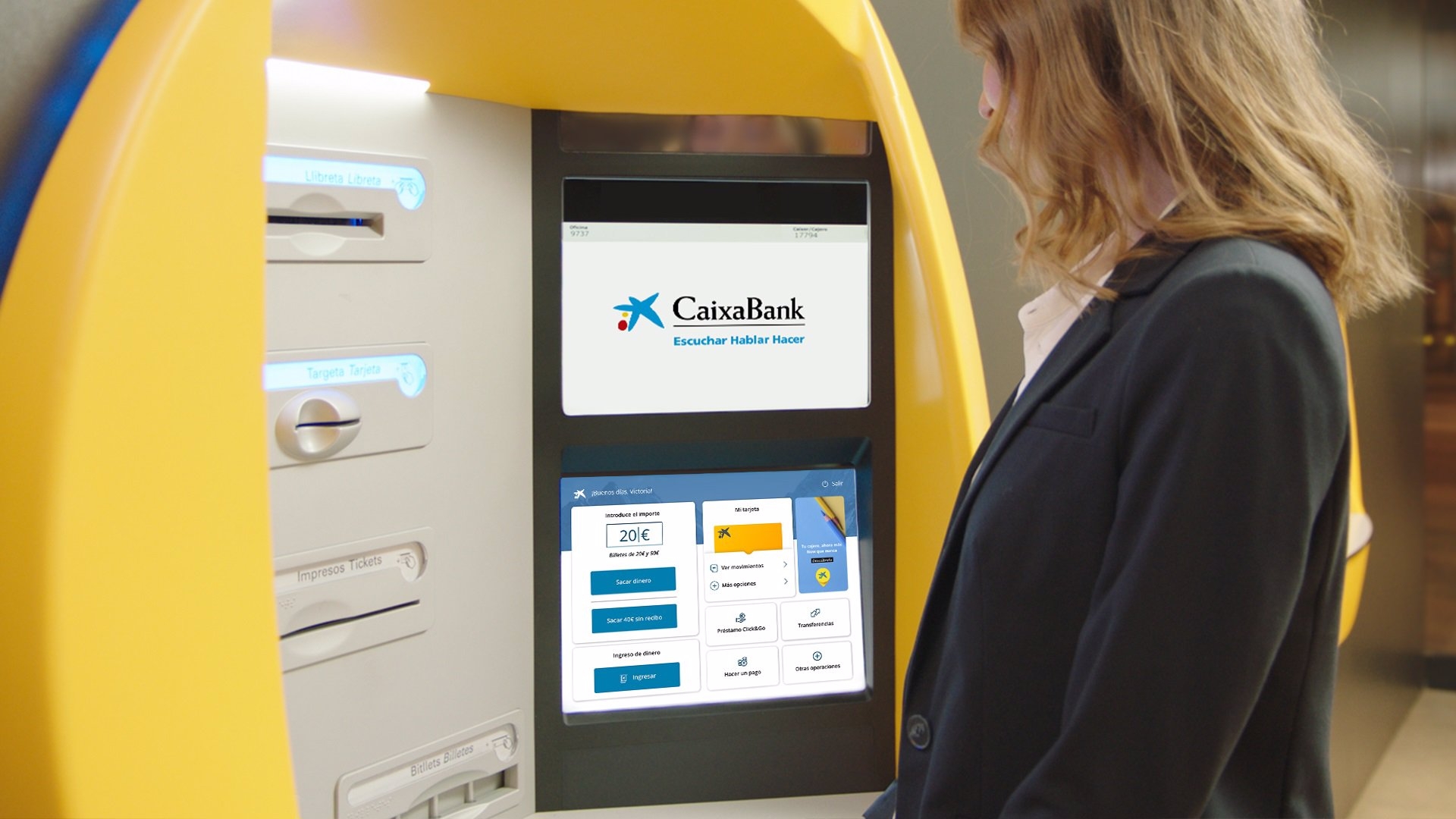 CaixaBank encarga la fabricación de 1.000 cajeros automáticos para seguir renovando el parque