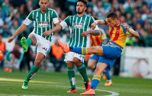 El Valencia ha perdido en sus cuatro últimas visitas al Betis