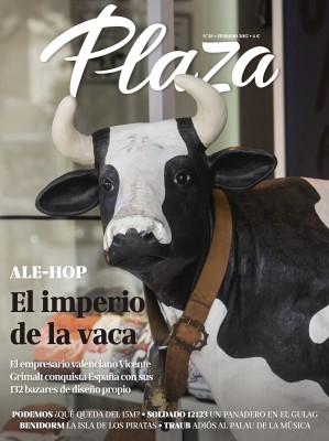 El hombre detrás de Ale-Hop, portada de febrero de la revista Plaza
