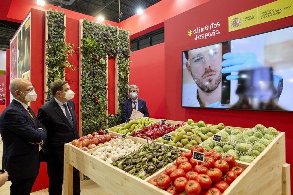 La exportación hortofrutícola alcanza en 2021 los 6.576 millones de euros: un 9% más