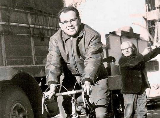 Luis Puig, su nieto y el Tour de Perico