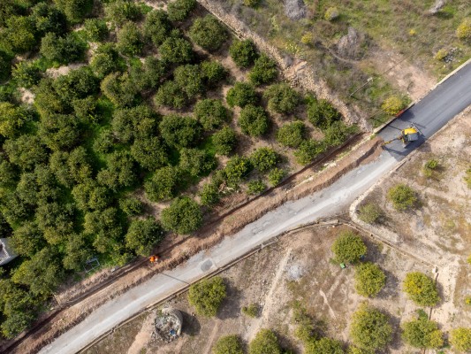 El Ayuntamiento de l’Alfàs inicia las obras de ensanche y mejora del Camí del Pinar
