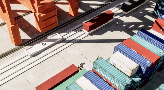 Así será el prototipo de sistema de transporte de carga de Zeleros en el Puerto de Sagunto