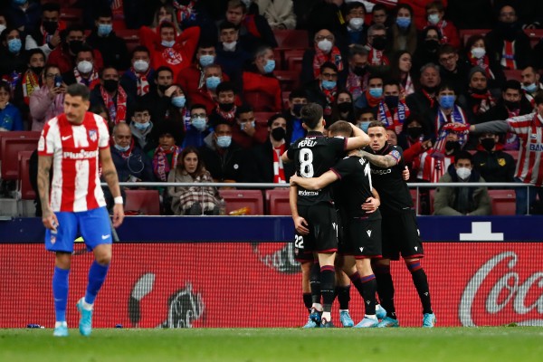 El Levante, único equipo de La Liga que gana dos veces en el Metropolitano