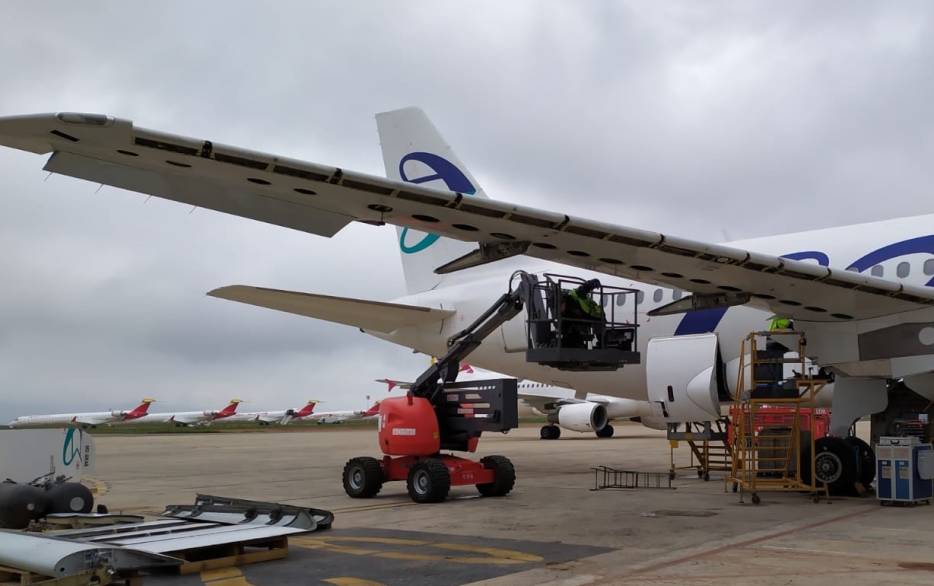 El aeropuerto licita las obras para los futuros grados de FP sobre aeronáutica