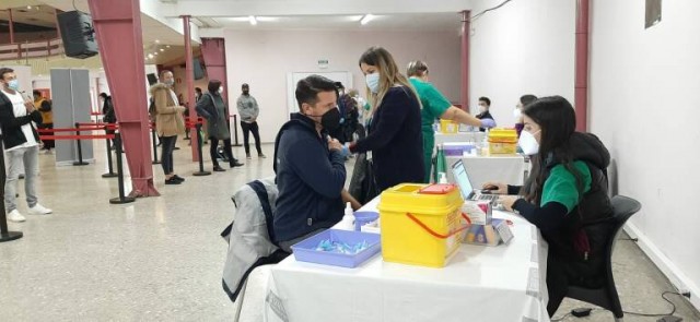 La Pérgola de Castelló cerrará este viernes como punto de vacunación de refuerzo tras 33 jornadas