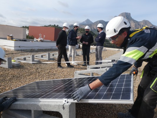 El edificio de Urbanismo de La Nucía contará con placas solares para generar energía eléctrica
