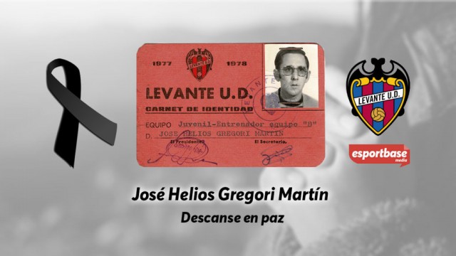 Luto en el Levante UD por la muerte de José Helios Gregori, histórico entrenador de su fútbol base
