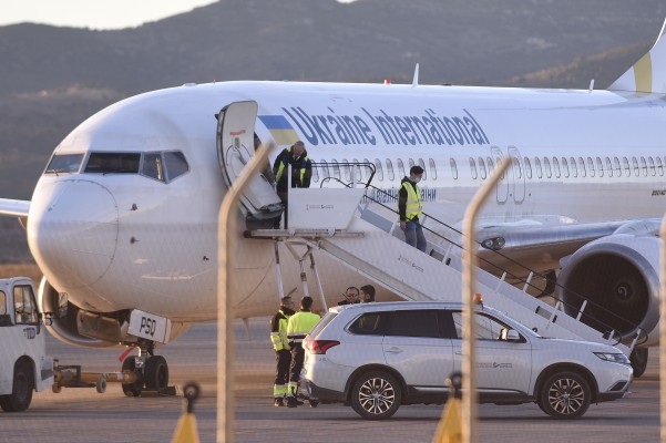 El aeropuerto recibe cinco aviones de Ucrania que han dejado de volar por el conflicto con Rusia