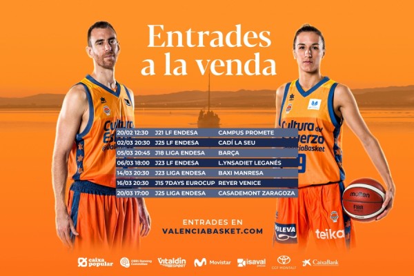 El Valencia Basket reactivará los pases ‘congelados’ al ampliarse el aforo
