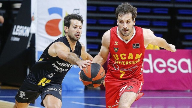 El UCAM CB, ante siete partidos en un marzo que cerrará el martes 29 ante el Barça en el Palacio