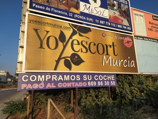 El fin de los carteles sexistas y los anuncios de prostitución en Murcia: Igualdad ultima su prohibición